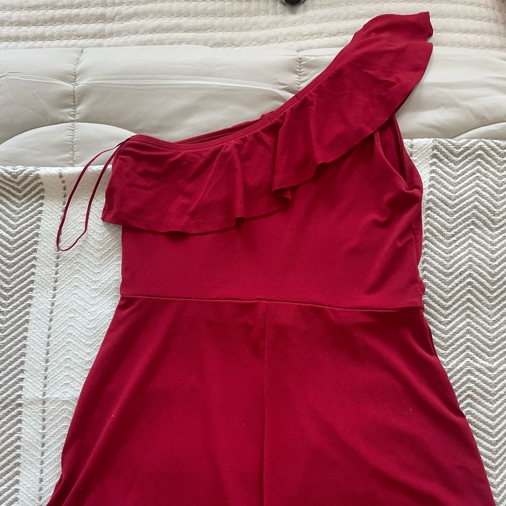 Express red romper